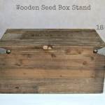 Wooden Seed Box - Labelled