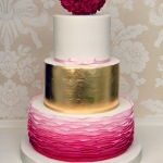 Gold and Pink Ruffles WC 1a