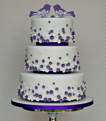 purple birds