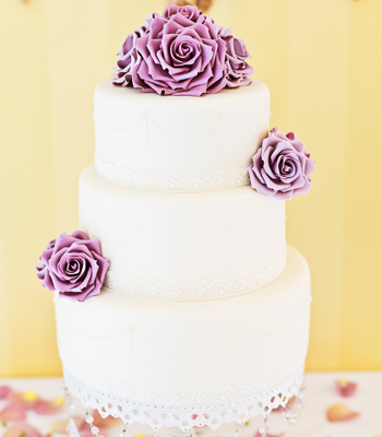 vintage lilac and pearls