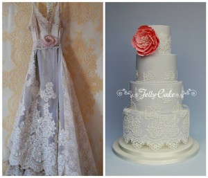 Blue lace dress collage - Flickr